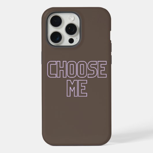 me choisir (Verso)