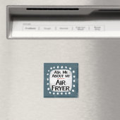 Me Demander Mon Air Fryer Refrigerator Magnet (In Situ (Lave-vaisselle))
