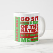 Me Détester ? - Jumbo Mug (Devant droit)