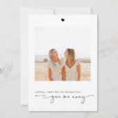 Me Donnerez-Vous Une Carte De Proposition De Photo (Devant)