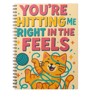 Me frapper dans le Carnet de chat Feels
