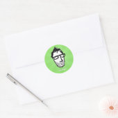 ME Groen 2 Ronde Sticker (Envelop)