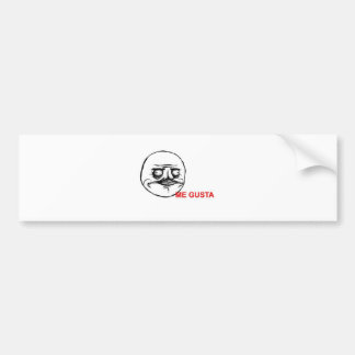 Me Gusta Bumpersticker