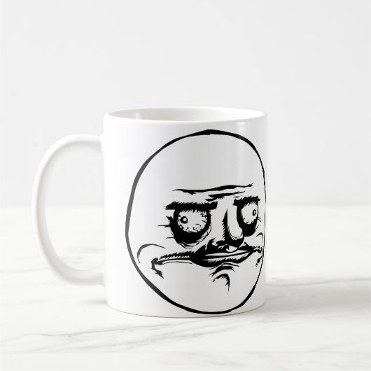 Me Gusta Face Meme Koffiemok (Links)