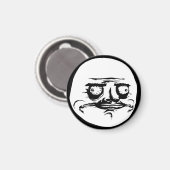 Me Gusta Face Meme Magneet (Voorkant / Achterkant)