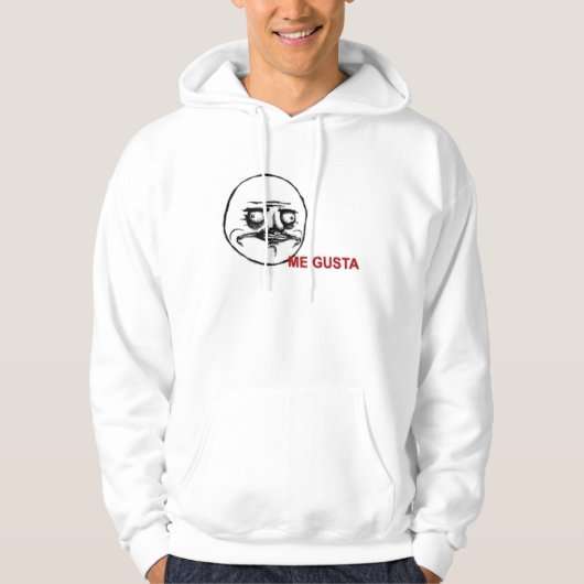 Me Gusta Meme Hoodie (Voorkant)