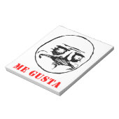 Me Gusta - meme Notitieblok (Gedraaid)