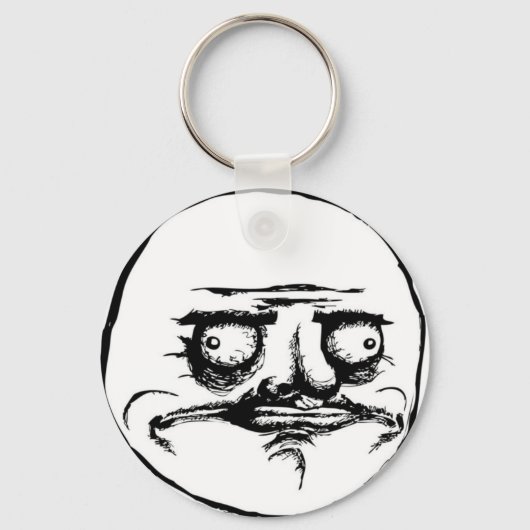 ME GUSTA-meme sleutelhanger (Voorkant)
