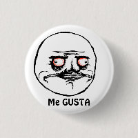 Me Gusta razende komische gezicht