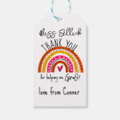 me helpen om cadeau - labels te kweken cadeaulabel (Voorkant)