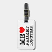 ME HOEFT VAN LONGTIJD BAGAGELABEL (Voorkant verticaal)