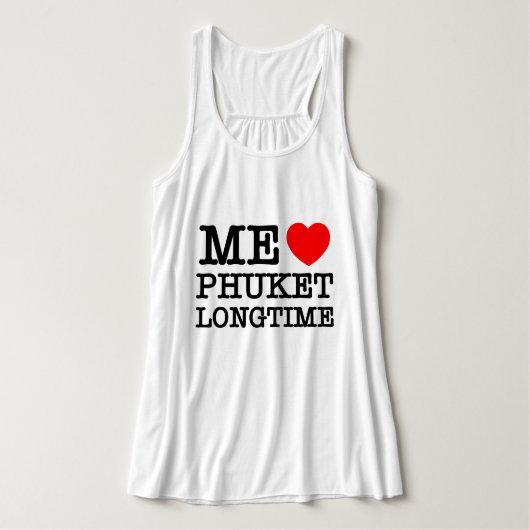 ME HOEFT VAN LONGTIJD TANKTOP (Design voorkant)