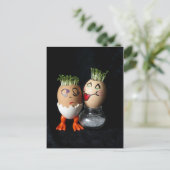 Me Lick Eggs Series Carte postale Pâques (Debout devant)