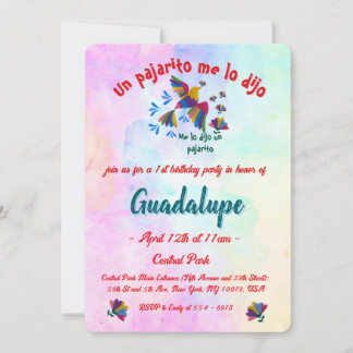 Me lo dijo un pajarito - Arte Popular Mexicano Kaart