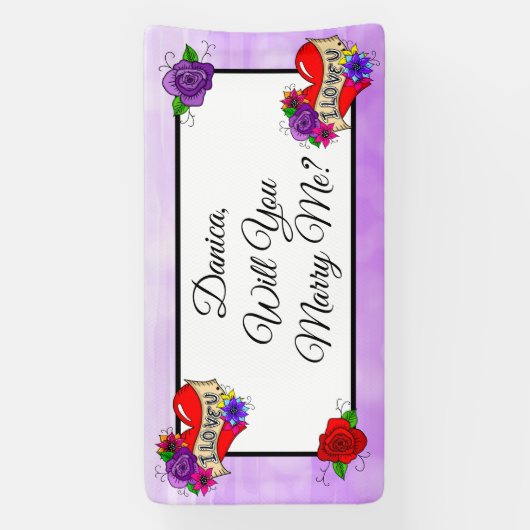 Me marier | Bannière de proposition (Verticale)