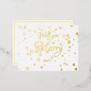 Me marier carte postale Invitation