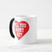 Me Marieras-Tu ? Mug magique de la proposition (Devant gauche)