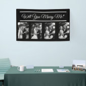 Me marierez-vous la bannière de proposition avec 4 (Salon professionnel)