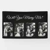 Me marierez-vous la bannière de proposition avec 4 (Horizontal)