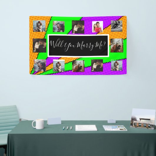 Me marierez-vous la bannière de proposition avec d (Salon professionnel)