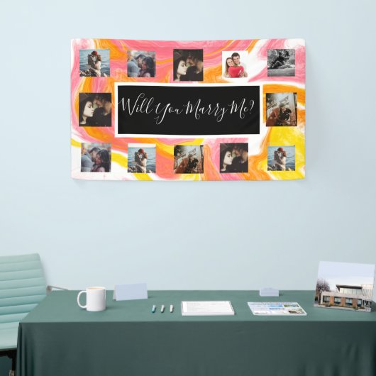 Me marierez-vous la bannière de proposition avec d (Salon professionnel)