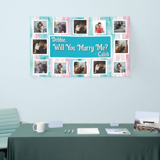 Me marierez-vous la bannière de proposition avec d (Salon professionnel)