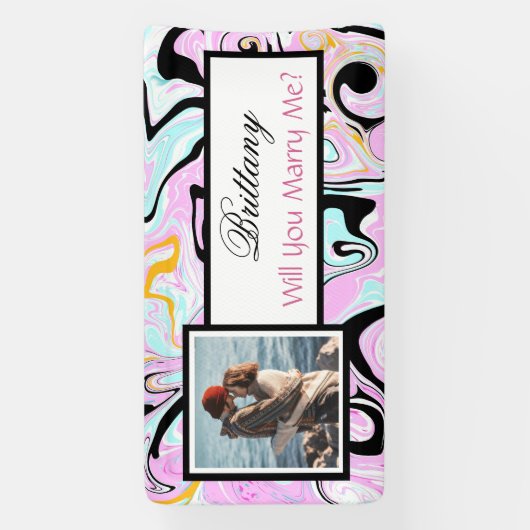 Me marierez-vous la bannière de proposition de nom (Verticale)