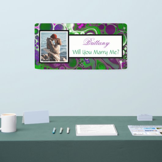 Me marierez-vous la bannière de proposition de nom (Salon professionnel)