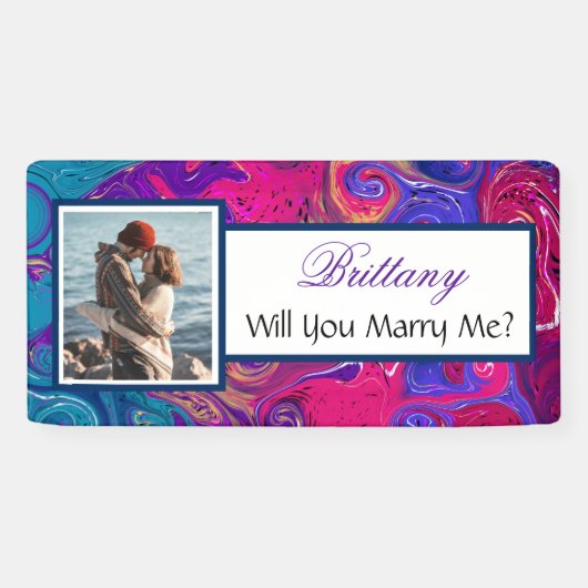 Me marierez-vous la bannière de proposition de nom (Horizontal)