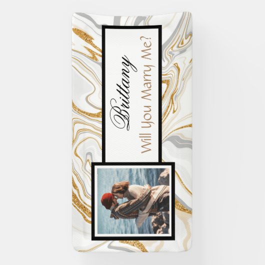 Me marierez-vous la bannière de proposition de nom (Verticale)