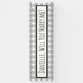 Me Marierez-Vous, Proposition De Mariage Bannière (Vertical)