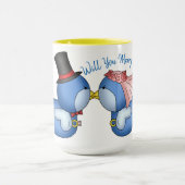 Me Marierez-Vous Un Cadeau Combo Mug (Centre)