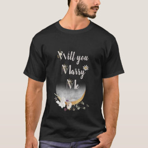 ME MARIEZ-VOUS LE T-shirt FLEURIE ROSE ET BALCK