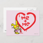 Me + mij briefkaart (Voorkant / Achterkant)