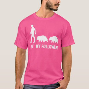 Me Mijn Volgers Wombat Australia Marsupial Wombats T-shirt