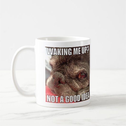 Me réveillant ? Tasse de Bumblesnot (Gauche)