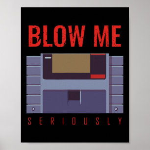 Me Seriously 90s Retro Videogame  Gamer Poster