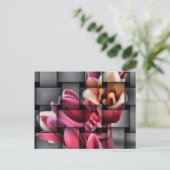 me tisser une carte postale de fleurs (Debout devant)