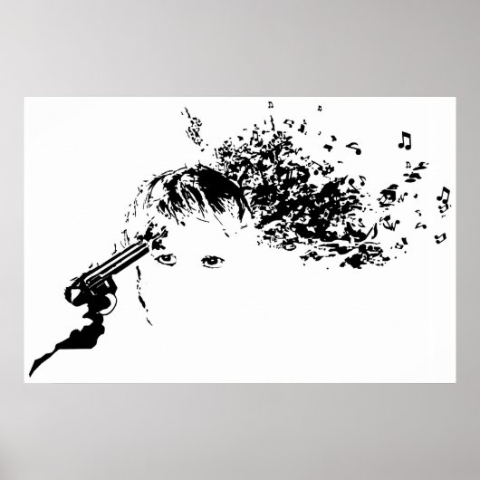 me zacht doden poster (Voorkant)