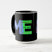 ME-zelfexpressie Mok (Voorkant links)