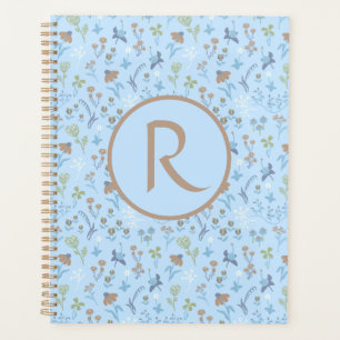 Mead Flowers Bleu Monogramme