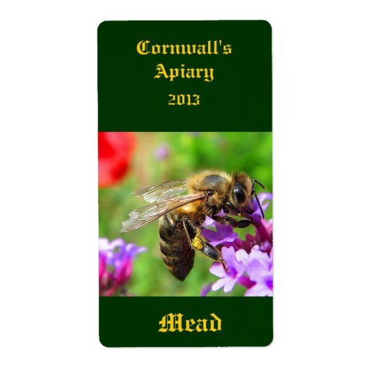 Mead Honeywine Label (Voorkant)