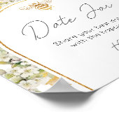 Meadow bee date nachtelijke ideeën. Datum jar brui Poster (Hoek)