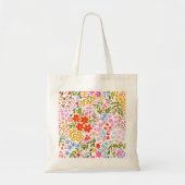 Meadow Bloom Tote Bag (Voorkant)