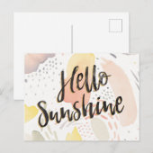 Meadow Breeze II | Hallo Sunshine Briefkaart (Voorkant / Achterkant)