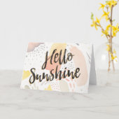 Meadow Breeze II | Hallo Sunshine Kaart (Gele Bloem)
