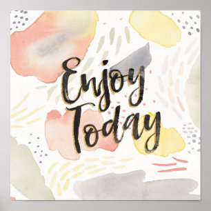 Meadow Breeze IV Geniet vandaag Poster