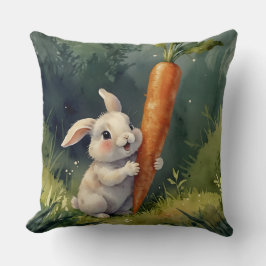 Meadow Bunny Dreams: grillig Sierkussen