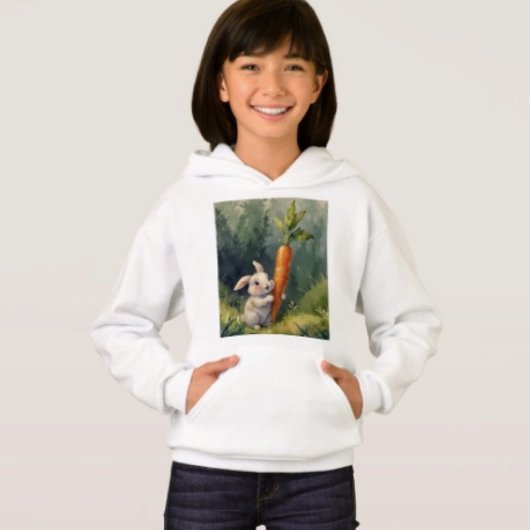 Meadow Bunny Dreams: grillige Hoodie