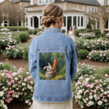 Meadow Bunny Dreams: grillige Jean Jacket